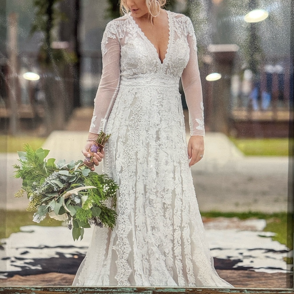 Melissa Sweet Cream Satin Bridal Jacket